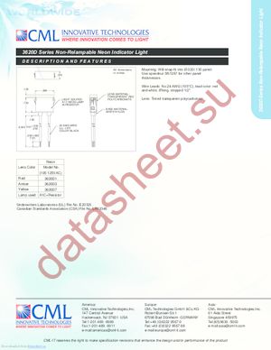 3620D datasheet  