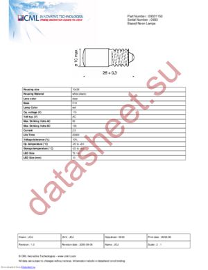 09331150 datasheet  