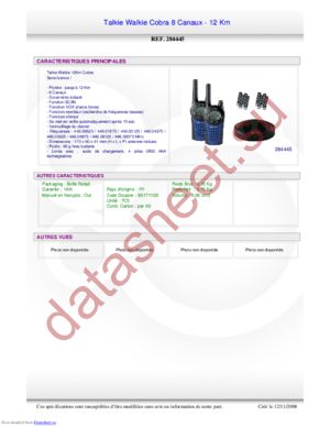 284445 datasheet  