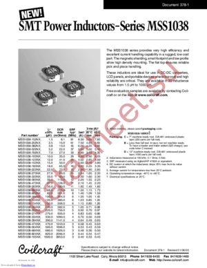 MSS1038-252NXC datasheet  