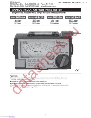 MIS-2A datasheet  