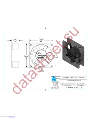 GDA8025-12BB datasheet  