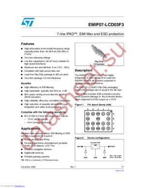EMIF07-LCD03F3 datasheet  