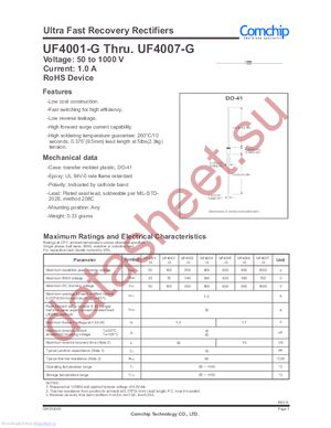 UF4007-G datasheet  