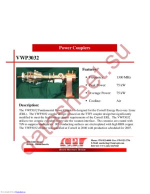 VWP3032 datasheet  