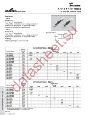 BK1/TDC10-100MA datasheet  