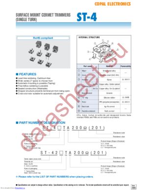 ST4ETA101 datasheet  