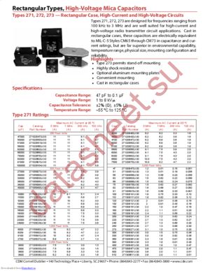 27102B563GO0 datasheet  