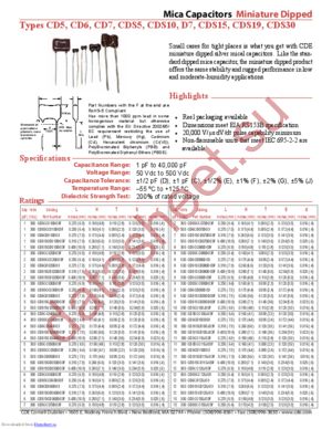 CD6CD150JO3F datasheet  