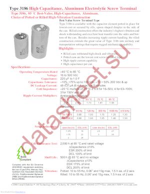 3186EH332T350APA1 datasheet  