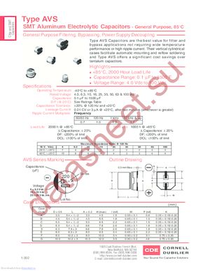 AVS336M04B12B datasheet  