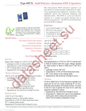 SPCX181M04R datasheet  