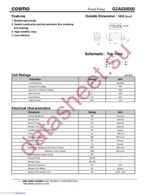 G2A081000 datasheet  