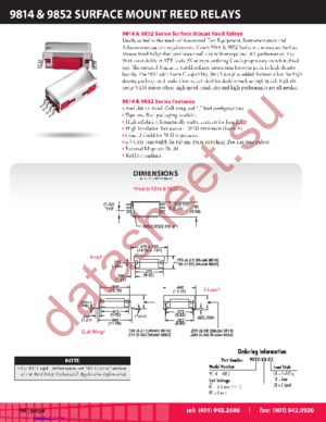 9814-05-00 datasheet  