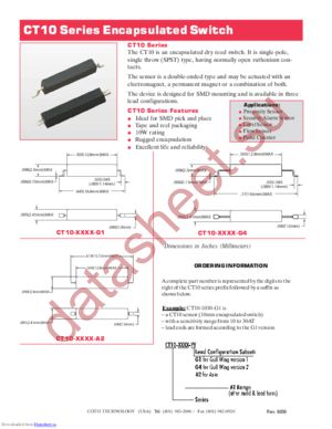 CT10-1540-A2 datasheet  