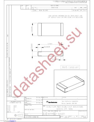 CPF1206B30R9E1 datasheet  