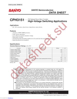 CPH3151 datasheet  