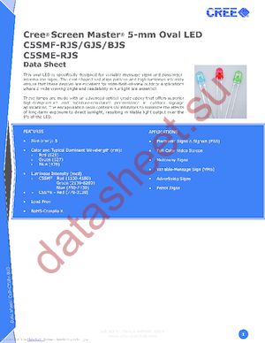 C5SMF-GJS-CV14Q7T2 datasheet  