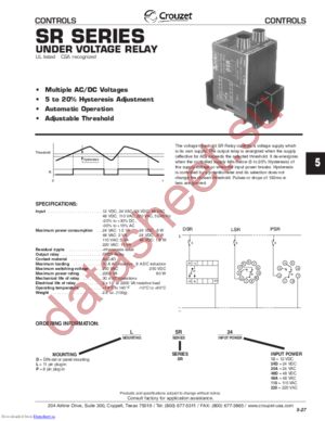 DSR220A datasheet  