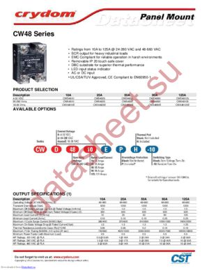 CWA4890E-10 datasheet  