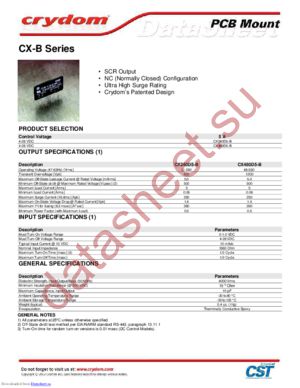 CX240D5R-B datasheet  