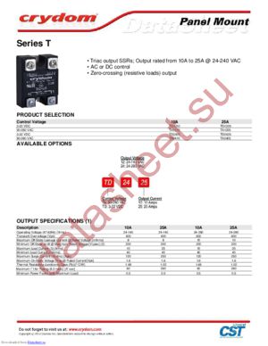 TD1210-B datasheet  