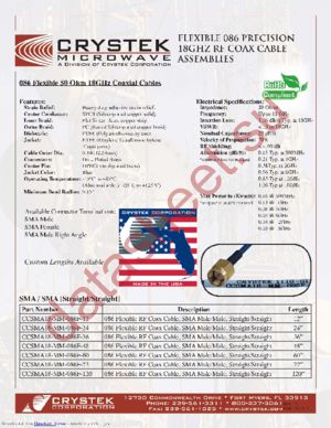 CCSMA18-MM-086F-120 datasheet  