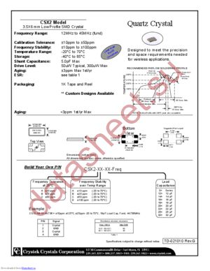 CSX2-BC-18-44.736 datasheet  