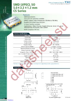 CS-106.250MCC-T datasheet  