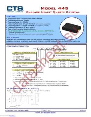 445I23D14M31818 datasheet  