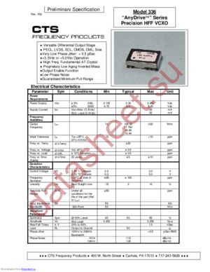 336LA-200.000 datasheet  