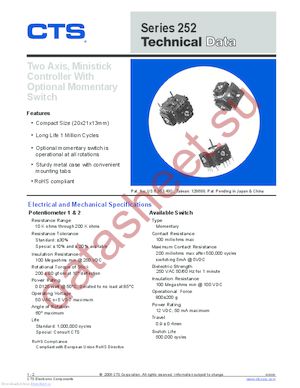 252A103ANB datasheet  