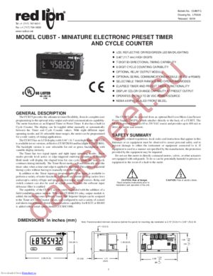 CUB5TB00 datasheet  