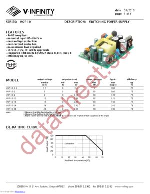 VOF-10-3.3 datasheet  