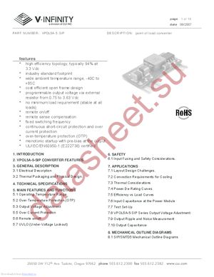 VPOL5A-5-SIPS33A datasheet  