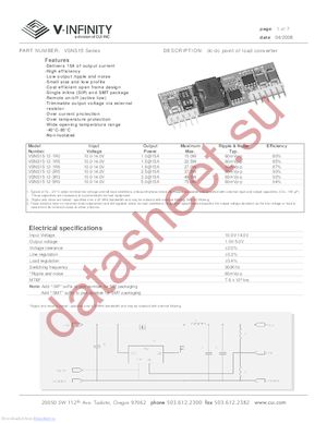 VSNS10-12-5R0 datasheet  