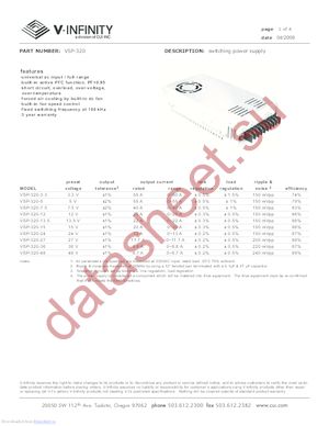 VSP-320-5 datasheet  