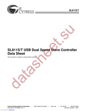 SL811S datasheet  
