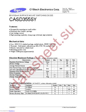 CASD355SY datasheet  