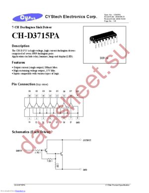 CH-D3815PB datasheet  