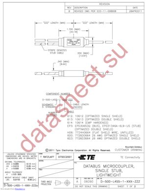 D-500-L455-1-613-120 datasheet  