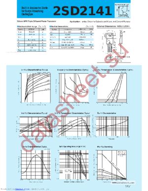 D2141 datasheet  