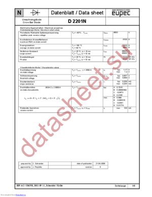 T1052S datasheet  