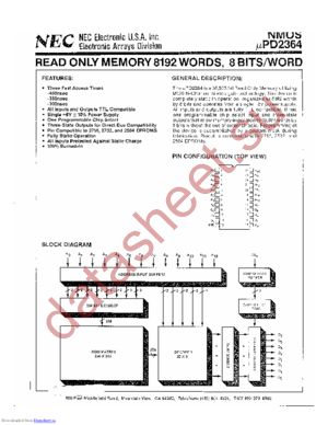 D2364 datasheet  