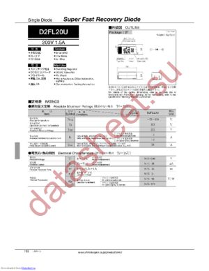 D2FL20U-5063 datasheet  