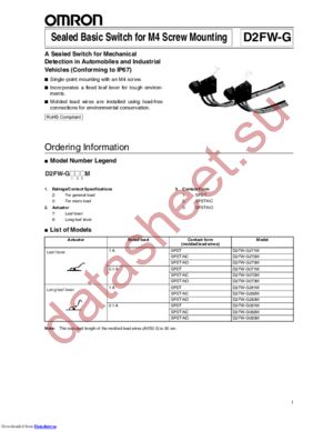 D2FWG083M datasheet  