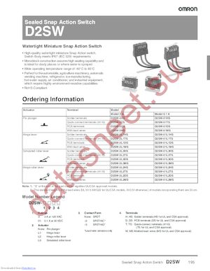 D2SW3L2MS datasheet  