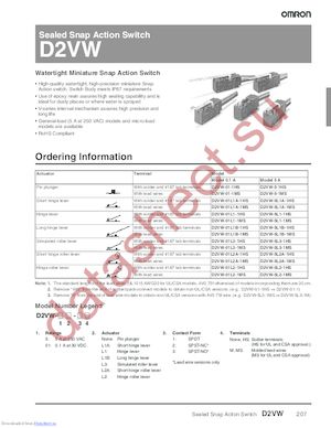 D2VW51HS datasheet  