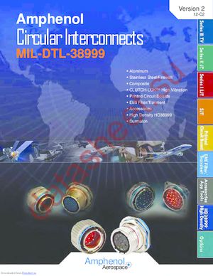 D38999/20JJ20BN datasheet  