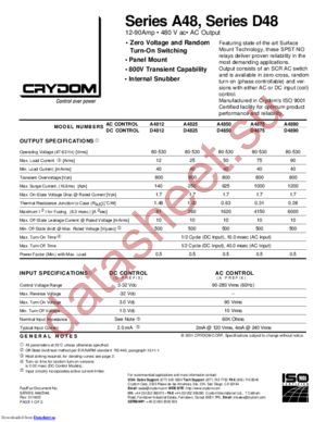 D4812-10 datasheet  